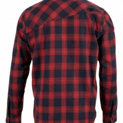 509 Basecamp Flannel Shirt -Casual Clothing Sales Store 509 basecamp flannel shirt and red navy 1