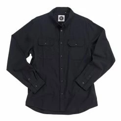 Biltwell Apparel Shirts Biltwell Blackout Flannel Shirt