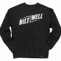 Biltwell Apparel Shirts Biltwell Cracked Crew Neck Sweatshirt