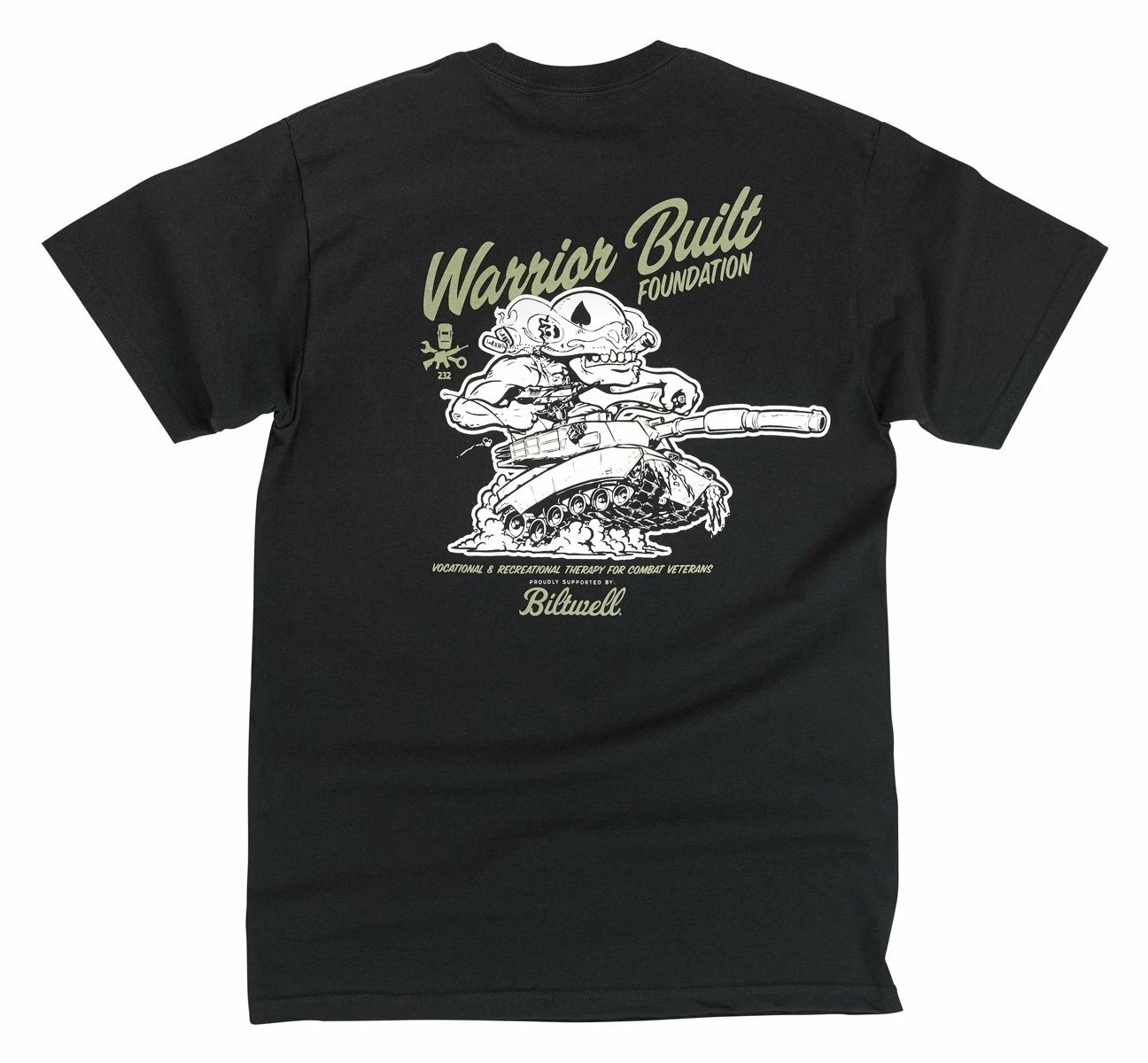 Biltwell Apparel Shirts Biltwell Warrior Built Tank T-Shirt 2 Biltwell Apparel Shirts Biltwell Warrior Built Tank T-Shirt - Image 2