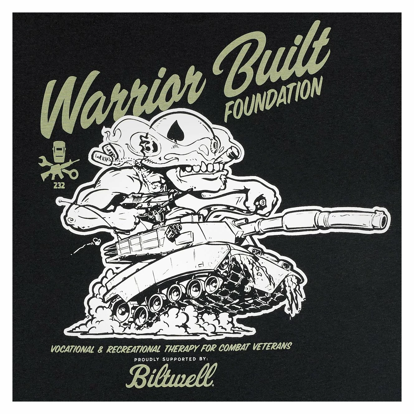 Biltwell Apparel Shirts Biltwell Warrior Built Tank T-Shirt 3 Biltwell Apparel Shirts Biltwell Warrior Built Tank T-Shirt - Image 3