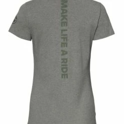 BMW Make Life A Ride Women's T-Shirt -Casual Clothing Sales Store bmw make life a ride womens t shirt grey 1