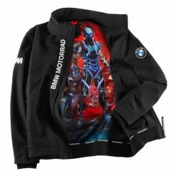 BMW Motorsport Softshell Jacket -Casual Clothing Sales Store bmw motorsport softshell jacket black 2