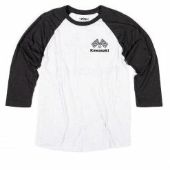 Factory Effex Kawasaki Finish Line Baseball T-Shirt