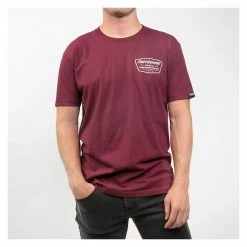 Shirts Fasthouse Crest T-Shirt -Casual Clothing Sales Store fasthouse crest t shirt maroon 1