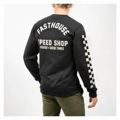 Shirts Fasthouse Haven Long Sleeve T-Shirt -Casual Clothing Sales Store fasthouse haven long sleeve t shirt black 3