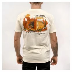 Fasthouse Idyll T-Shirt -Casual Clothing Sales Store fasthouse idyll t shirt tan 2