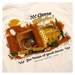 Fasthouse Idyll T-Shirt -Casual Clothing Sales Store fasthouse idyll t shirt tan 3