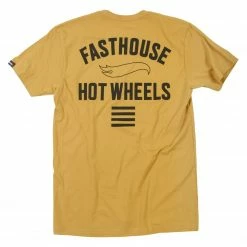 Shirts Fasthouse Major Hot Wheels T-Shirt -Casual Clothing Sales Store fasthouse major hot wheels t shirt black 3