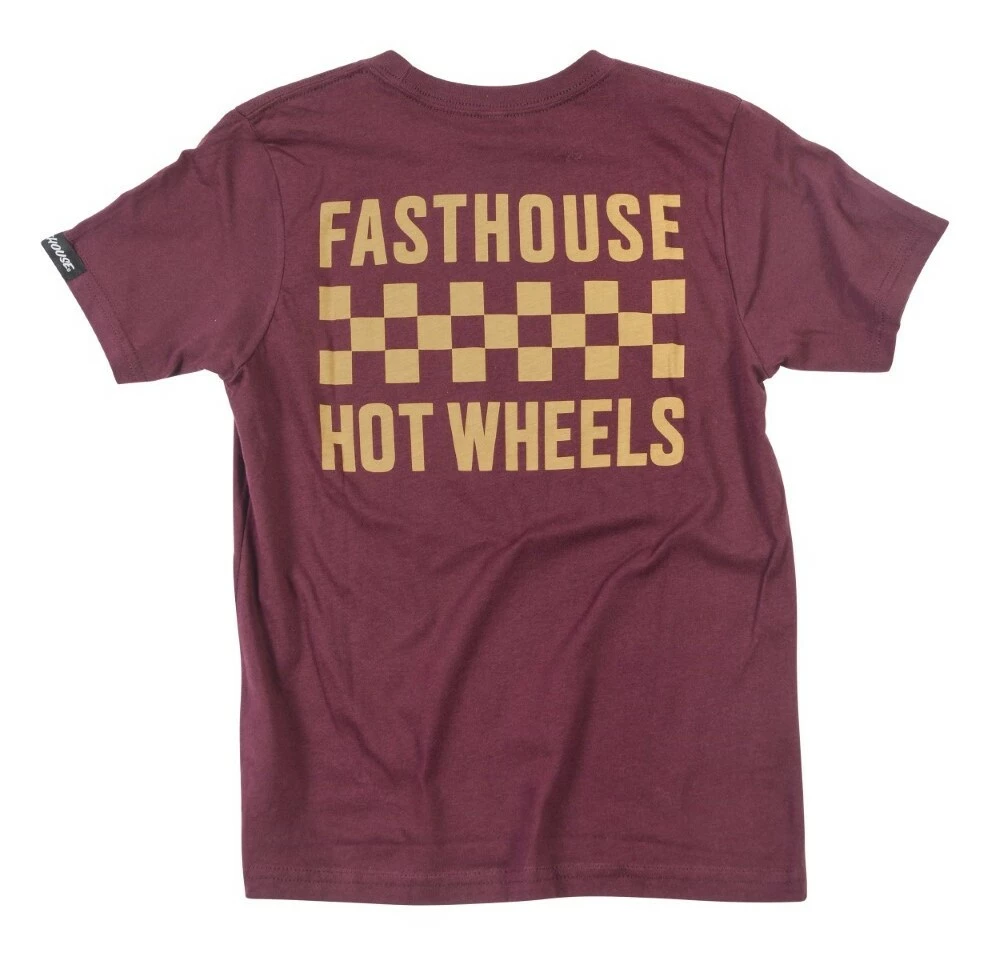 Sale Fasthouse Stacked Hot Wheels T-Shirt 4 Sale Fasthouse Stacked Hot Wheels T-Shirt - Image 4