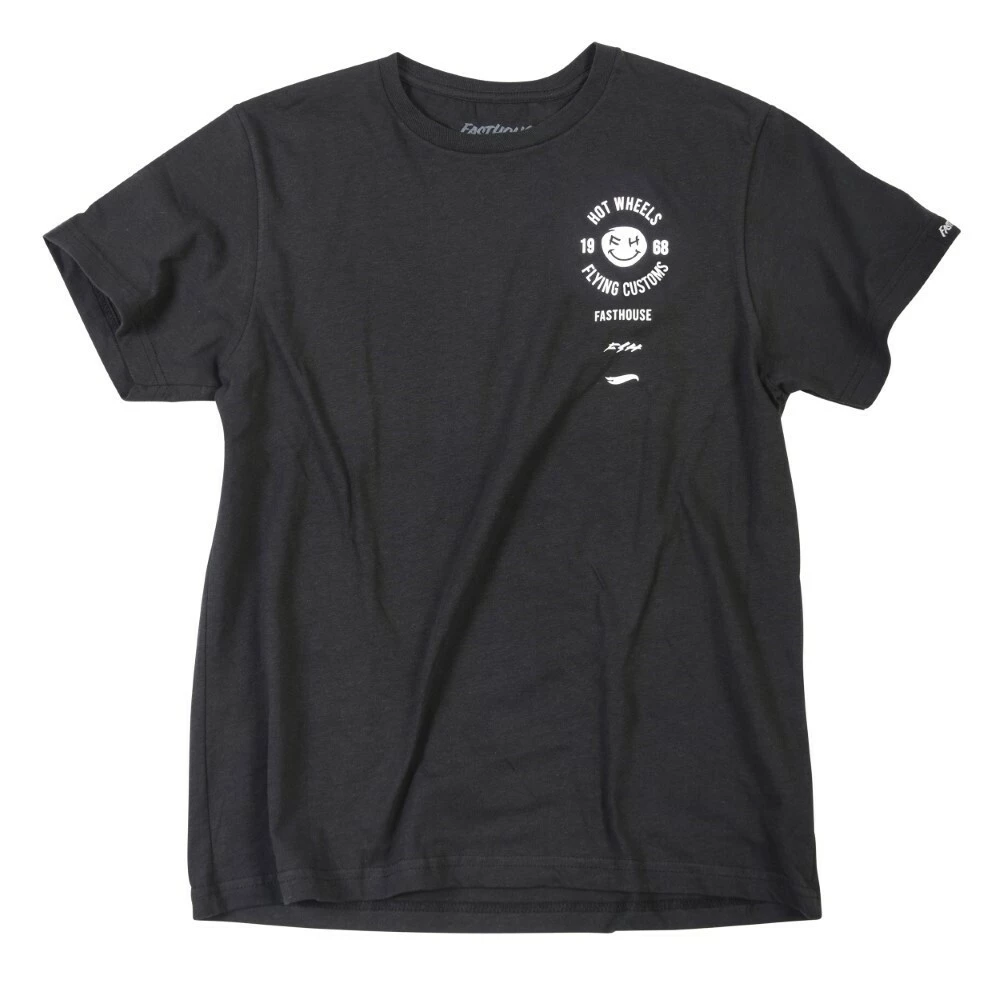 Sale Fasthouse Stacked Hot Wheels T-Shirt 1 Sale Fasthouse Stacked Hot Wheels T-Shirt