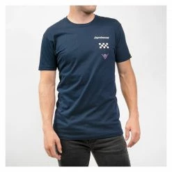Fasthouse Subside T-Shirt -Casual Clothing Sales Store fasthouse subside t shirt navy 1