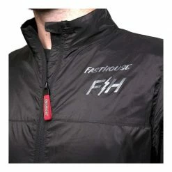 Jackets Fasthouse Tracker Packable MTB Windbreaker -Casual Clothing Sales Store fasthouse tracker packable mtb windbreaker black 2