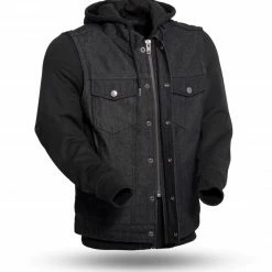Jackets First Manufacturing Rook Vest With Hoody
