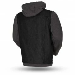 Jackets First Manufacturing Rook Vest With Hoody -Casual Clothing Sales Store first manufacturing rook jacket black grey 2
