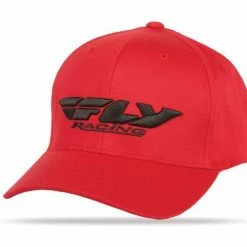 Fly Racing Dirt Hats Fly Racing Youth Podium Hat -Casual Clothing Sales Store fly racing podium hat yth red