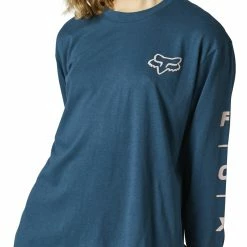 Shirts Fox Racing 7 Points Women's Long Sleeve T-Shirt -Casual Clothing Sales Store fox racing7 points long sleeve womens top dark indigo