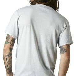 Shirts Fox Racing Diamond Plate Basic Pocket T-Shirt -Casual Clothing Sales Store fox racing diamond plate t shirt grey 1