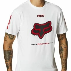 Shirts Fox Racing Fox Octaine T-Shirt -Casual Clothing Sales Store fox racing fox octaine t shirt white