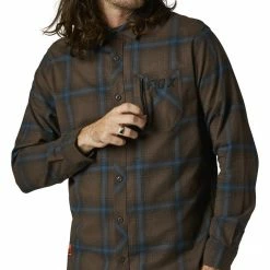 Shirts Fox Racing Gamut Stretch Flannel Shirt -Casual Clothing Sales Store fox racing gamut stretch flannel shirt dirt