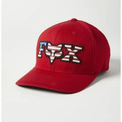 Hats Fox Racing Live Free Flexfit Hat -Casual Clothing Sales Store fox racing live free flexfit hat red scaled