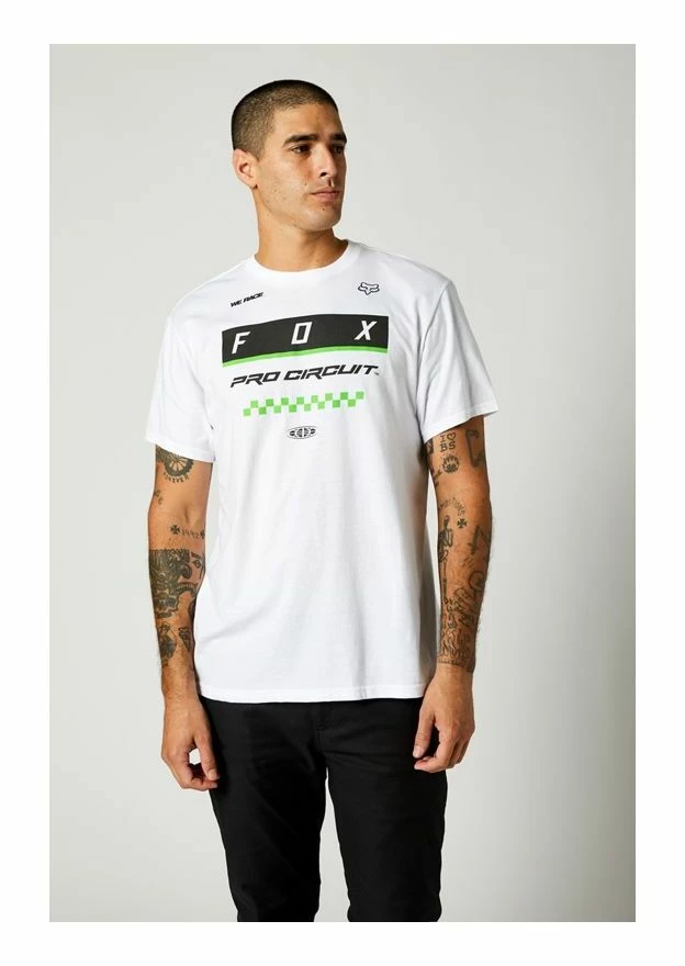 Shirts Fox Racing Pro Circuit Block T-Shirt 2 Shirts Fox Racing Pro Circuit Block T-Shirt - Image 2