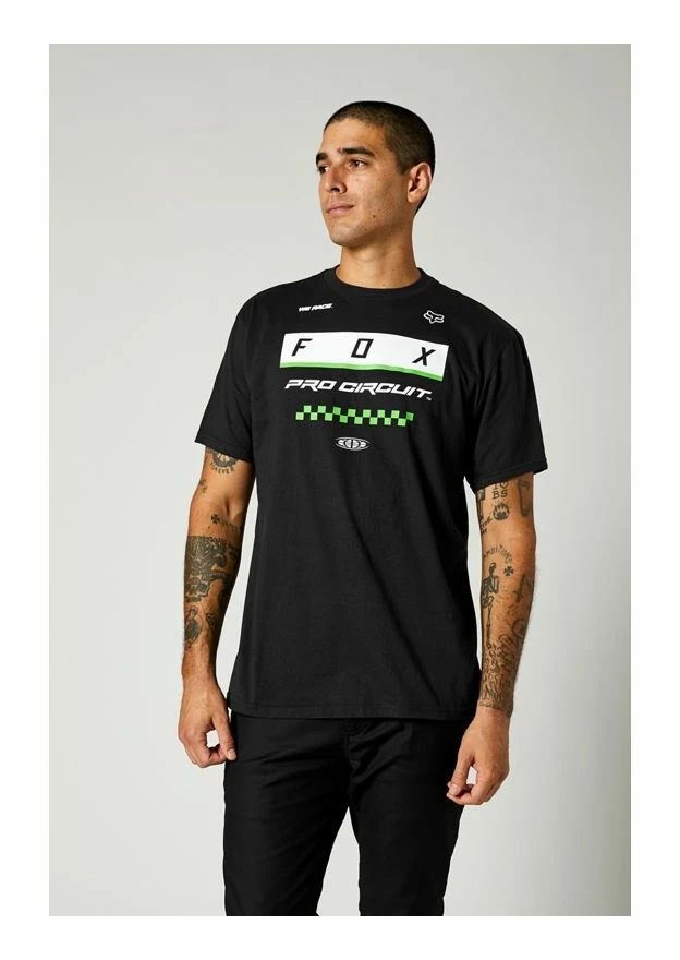 Shirts Fox Racing Pro Circuit Block T-Shirt 1 Shirts Fox Racing Pro Circuit Block T-Shirt