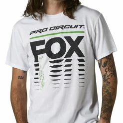 Shirts Fox Racing Pro Circuit T-Shirt -Casual Clothing Sales Store fox racing pro circuit t shirt white