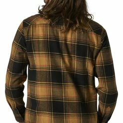 Shirts Fox Racing Traildust 2.0 Flannel Shirt -Casual Clothing Sales Store fox racing traildust20 flannel shirt dark khaki 1