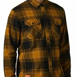 Shirts Fox Racing Traildust 2.0 Flannel Shirt -Casual Clothing Sales Store fox racing traildust20 flannel shirt gold