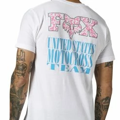 Shirts Fox Racing US Motocross Team T-Shirt -Casual Clothing Sales Store fox racing us motocross team t shirt 4