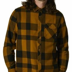 Shirts Fox Racing Voyd 2.0 Flannel Shirt -Casual Clothing Sales Store fox racing voyd20 flannel shirt gold