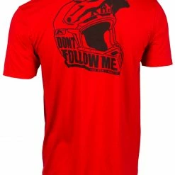 Klim Don't Follow T-Shirt -Casual Clothing Sales Store klim dont follow t shirt red 1 scaled