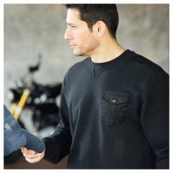 Merlin Hagley Utility Sweat Shirt 13 Merlin Hagley Utility Sweat Shirt -Casual Clothing Sales Store merlin hagley utility sweat shirt black 5