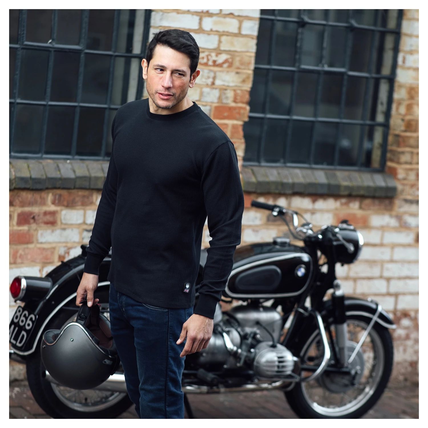 Shirts Merlin Kingsley Waffle Knit Long Sleeve Shirt 3 Shirts Merlin Kingsley Waffle Knit Long Sleeve Shirt - Image 3