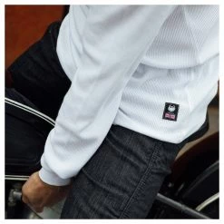 Shirts Merlin Kingsley Waffle Knit Long Sleeve Shirt 18 Shirts Merlin Kingsley Waffle Knit Long Sleeve Shirt -Casual Clothing Sales Store merlin kingsley waffle knit long sleeve shirt white 2