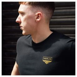 Shirts Merlin Truro Signature T-Shirt -Casual Clothing Sales Store merlin truro signature t shirt black 3