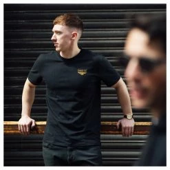 Shirts Merlin Truro Signature T-Shirt -Casual Clothing Sales Store merlin truro signature t shirt black 4