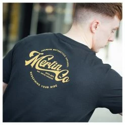 Shirts Merlin Truro Signature T-Shirt -Casual Clothing Sales Store merlin truro signature t shirt black 6