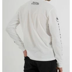 Riding Culture Circle Long Sleeve Shirt -Casual Clothing Sales Store riding culture circle long sleeve shirt white 2