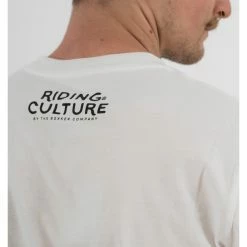 Riding Culture Circle Long Sleeve Shirt -Casual Clothing Sales Store riding culture circle long sleeve shirt white 5