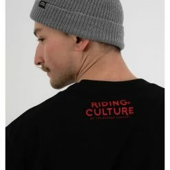 Shirts Riding Culture Logo T-Shirt -Casual Clothing Sales Store riding culture logo t shirt black 3