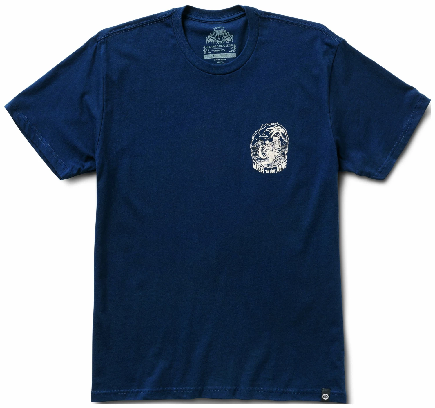 RSD Apparel Shirts Roland Sands Beach Vibes T-Shirt (Size SM) 1 RSD Apparel Shirts Roland Sands Beach Vibes T-Shirt (Size SM)