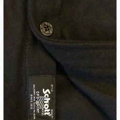 Schott Jackets Schott 7810 Wool Shirt -Casual Clothing Sales Store schott7810 wool shirt black 2
