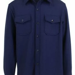 Schott Jackets Schott 7810 Wool Shirt -Casual Clothing Sales Store schott7810 wool shirt navy