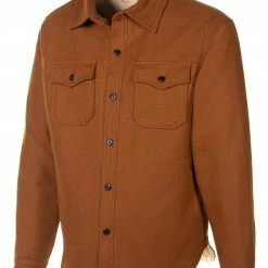 Shirts Schott CPO Faux Sherpa Lined Shirt