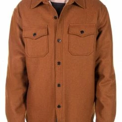 Shirts Schott CPO Faux Sherpa Lined Shirt -Casual Clothing Sales Store schott cpo faux sherpa lined shirt coyote 4
