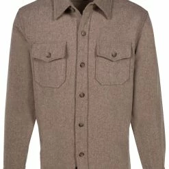 Schott Jackets Schott 7810 Wool Shirt -Casual Clothing Sales Store schott cpo wool shirt taupe scaled