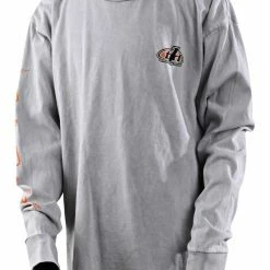 Troy Lee Designs Shirts Troy Lee Piston Bone Long Sleeve Youth T-Shirt (Youth LG)