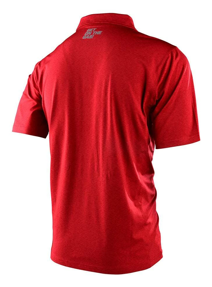 Troy Lee Designs Shirts Troy Lee GasGas Team Core Polo Shirt - Image 2